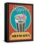 Milkshakes-Catherine Jones-Framed Stretched Canvas