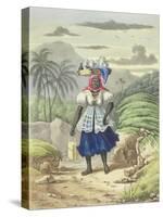 Milkwoman, Plate 10 from 'sketches of Character...', 1838-Isaac Mendes Belisario-Stretched Canvas
