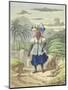 Milkwoman, Plate 10 from 'sketches of Character...', 1838-Isaac Mendes Belisario-Mounted Giclee Print