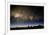 Milky Way And Observatories, Hawaii-David Nunuk-Framed Photographic Print