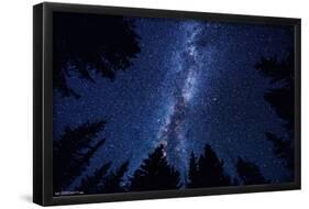 Milky Way At Night-Trends International-Framed Poster