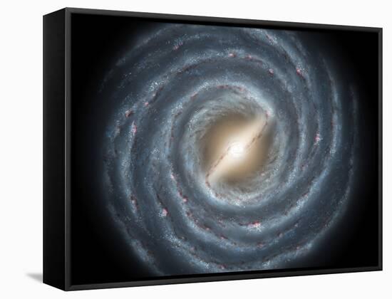 Milky Way Bar-Stocktrek Images-Framed Stretched Canvas