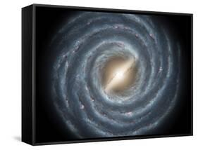 Milky Way Bar-Stocktrek Images-Framed Stretched Canvas