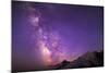 Milky Way (Constellation Sagittarius), Mt Rainier NP, Washington, USA-Gary Luhm-Mounted Photographic Print