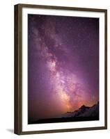 Milky Way (Constellation Sagittarius), Mt Rainier NP, Washington, USA-Gary Luhm-Framed Premium Photographic Print