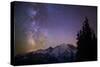 Milky Way (Constellation Sagittarius), Mt Rainier NP, Washington, USA-Gary Luhm-Stretched Canvas