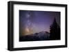 Milky Way (Constellation Sagittarius), Mt Rainier NP, Washington, USA-Gary Luhm-Framed Photographic Print