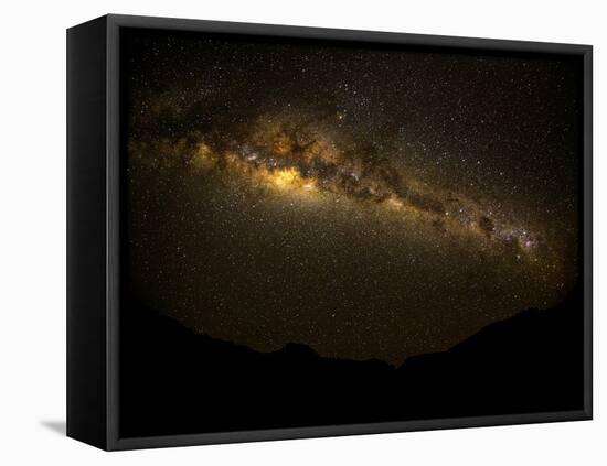 Milky Way, Etosha National Park, Namibia-null-Framed Stretched Canvas