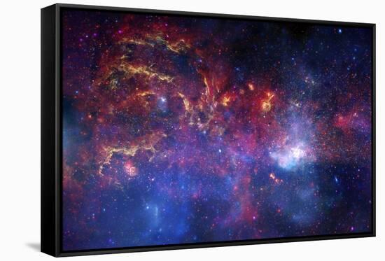 Milky Way Galactic Centre, Composite-null-Framed Stretched Canvas