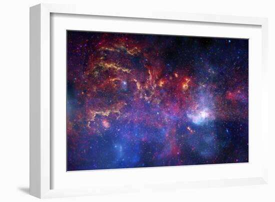 Milky Way Galactic Centre, Composite-null-Framed Photographic Print