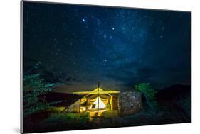 Milky Way Galaxy and Stars, Namibia, Africa-Ragnar Th Sigurdsson-Mounted Photographic Print