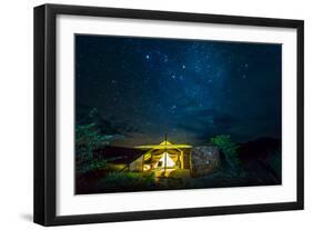Milky Way Galaxy and Stars, Namibia, Africa-Ragnar Th Sigurdsson-Framed Premium Photographic Print