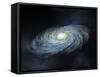 Milky Way Galaxy, Artwork-Henning Dalhoff-Framed Stretched Canvas