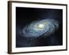 Milky Way Galaxy, Artwork-Henning Dalhoff-Framed Photographic Print