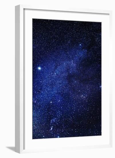 Milky Way Galaxy, Lapland, Sweden-null-Framed Photographic Print