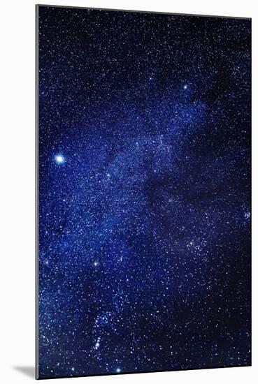 Milky Way Galaxy, Lapland, Sweden-null-Mounted Photographic Print