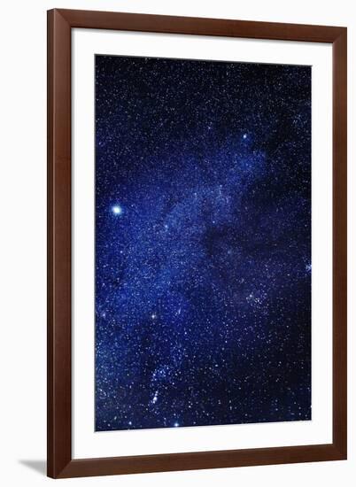 Milky Way Galaxy, Lapland, Sweden-Arctic-Images-Framed Photographic Print