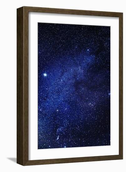 Milky Way Galaxy, Lapland, Sweden-Arctic-Images-Framed Photographic Print