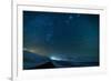 Milky Way Galaxy with Aurora Borealis or Northern Lights-Arctic-Images-Framed Photographic Print