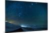 Milky Way Galaxy with Aurora Borealis or Northern Lights-Arctic-Images-Mounted Photographic Print