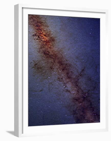 Milky Way Galaxy-Stocktrek Images-Framed Premium Photographic Print