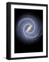 Milky Way Galaxy-Stocktrek Images-Framed Photographic Print