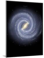 Milky Way Galaxy-Stocktrek Images-Mounted Photographic Print