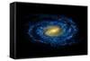 Milky Way Galaxy-Chris Butler-Framed Stretched Canvas