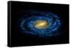 Milky Way Galaxy-Chris Butler-Framed Stretched Canvas