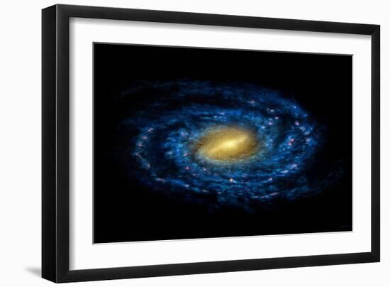 Milky Way Galaxy-Chris Butler-Framed Photographic Print