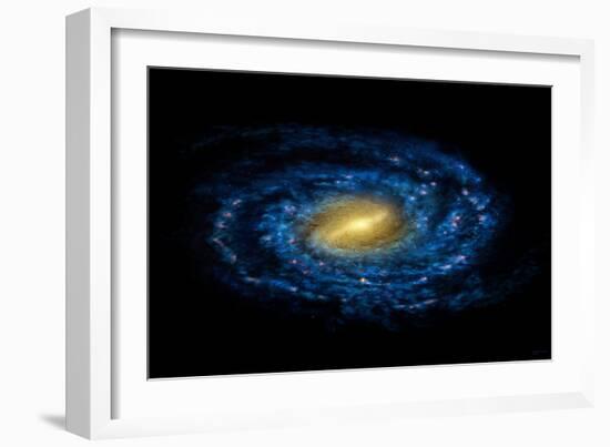 Milky Way Galaxy-Chris Butler-Framed Photographic Print