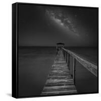 Milky Way in Florida 2-Moises Levy-Framed Stretched Canvas