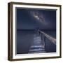 Milky Way in Florida-Moises Levy-Framed Photographic Print