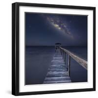 Milky Way in Florida-Moises Levy-Framed Photographic Print