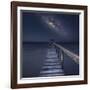 Milky Way in Florida-Moises Levy-Framed Photographic Print