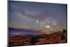 Milky Way over Bryce Canyon-Shawn/Corinne Severn-Mounted Photographic Print