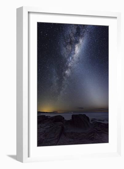 Milky Way Over Cape Otway, Australia-Alex Cherney-Framed Photographic Print