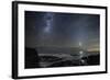 Milky Way Over Cape Schanck, Australia-Alex Cherney-Framed Premium Photographic Print