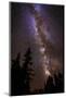 Milky Way over Cedar Breaks National Monument, Utah, USA.-Russ Bishop-Mounted Photographic Print