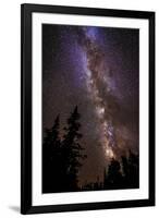 Milky Way over Cedar Breaks National Monument, Utah, USA.-Russ Bishop-Framed Photographic Print