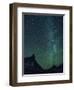 Milky Way over Glacier National Park, Montana.-Steven Gnam-Framed Photographic Print