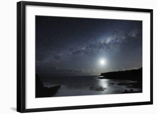 Milky Way Over Mornington Peninsula-Alex Cherney-Framed Premium Photographic Print