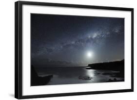Milky Way Over Mornington Peninsula-Alex Cherney-Framed Premium Photographic Print