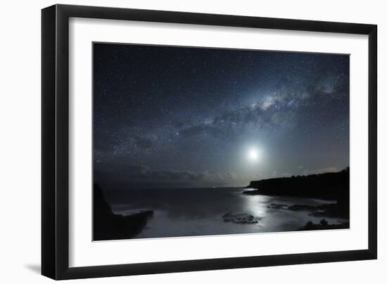 Milky Way Over Mornington Peninsula-Alex Cherney-Framed Photographic Print