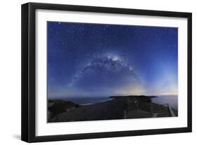 Milky Way Over Phillip Island, Australia-Alex Cherney-Framed Photographic Print