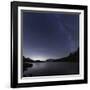 Milky Way over Rossett Lake at an Altitude of 2709 Meters-Roberto Moiola-Framed Photographic Print