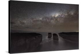 Milky Way Over Shipwreck Coast-Alex Cherney-Stretched Canvas