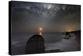 Milky Way Over Shipwreck Coast-Alex Cherney-Stretched Canvas