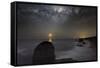 Milky Way Over Shipwreck Coast-Alex Cherney-Framed Stretched Canvas