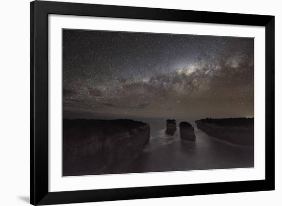 Milky Way Over Shipwreck Coast-Alex Cherney-Framed Photographic Print